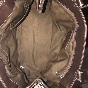 Coach shoulder purse brown/khaki